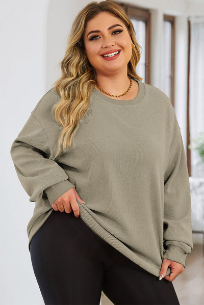 Plus Size Round Neck
