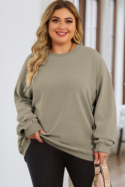 Plus Size Round Neck