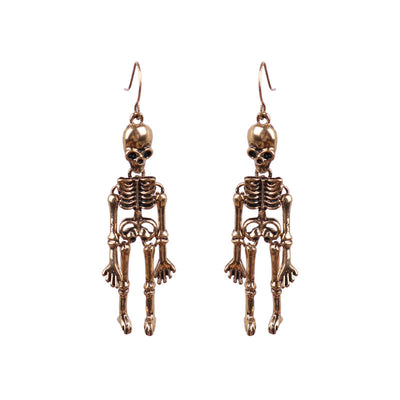Skeleton Alloy Earrings