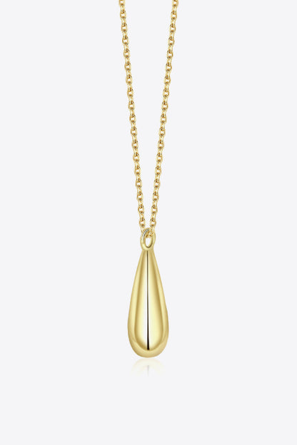 18K Gold-Plated Pendant Necklace