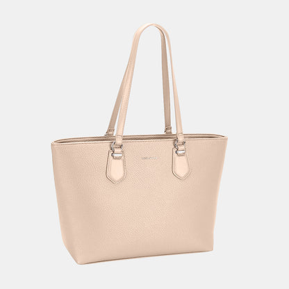 David Jones PU Leather Tote Bag 5