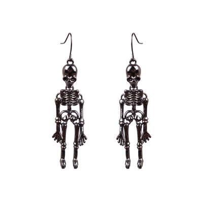 Skeleton Alloy Earrings