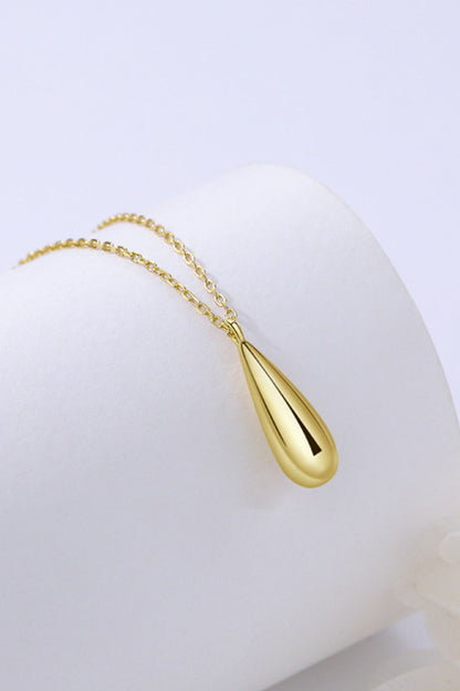 18K Gold-Plated Pendant Necklace