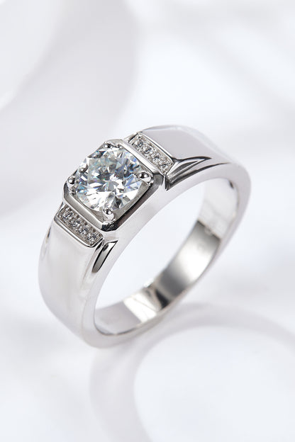 From The Heart 1 Carat Moissanite Ring